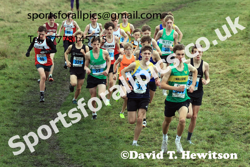 Boys Under-15s 2025 Start Fitness NEHL, Wrekenton, Gateshead, Sunday, November 23rd. Photo: David T. Hewitson/Sports for All Pics